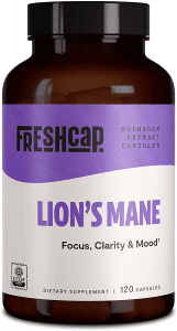 freshcap lions mane bottle