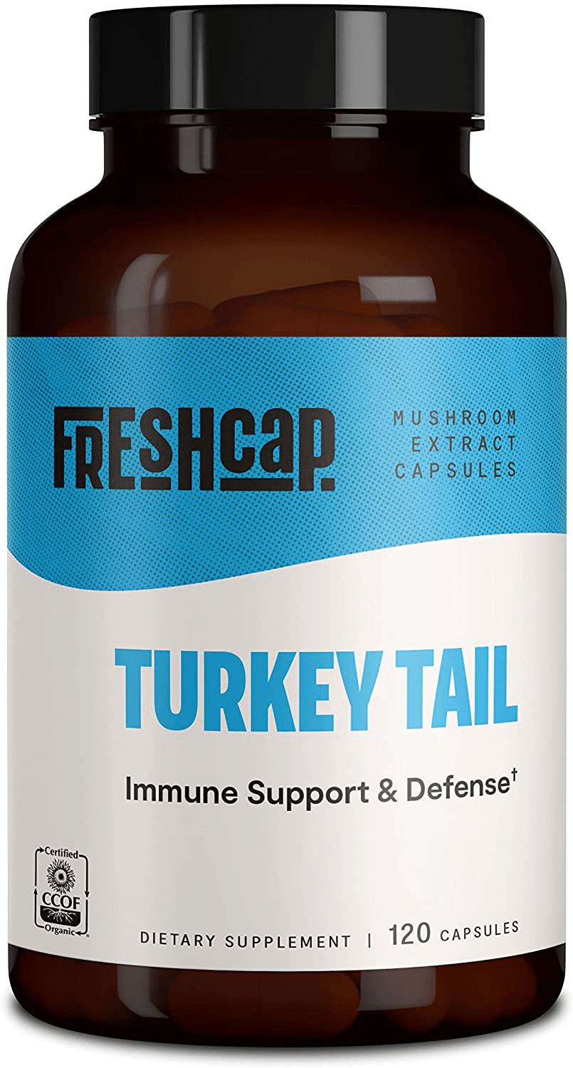 freshcap turkey tail bottle
