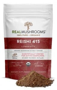 bag of real mushrooms reishi powder