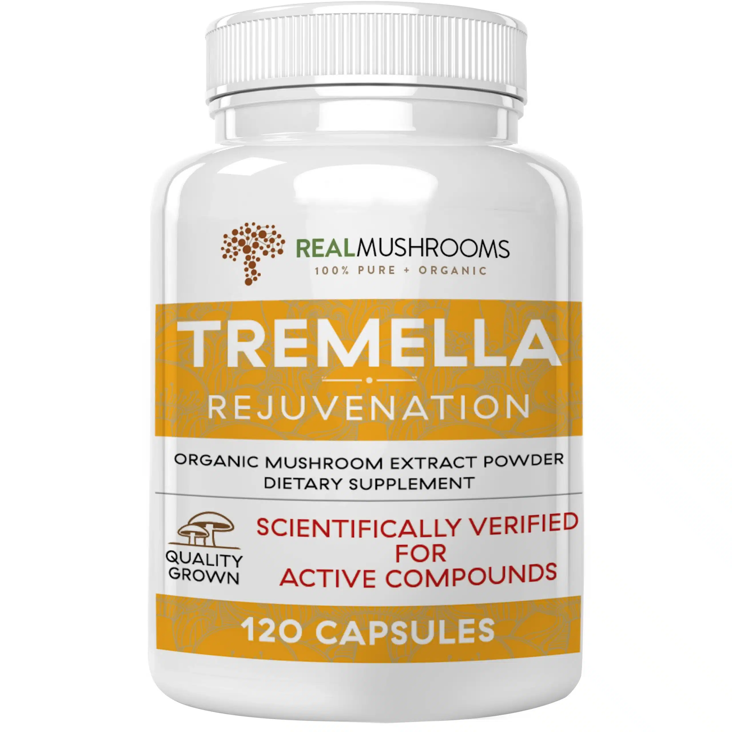 Real Mushrooms organic tremella mushroom supplement