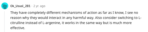 ashwagandha and l-arginine reddit