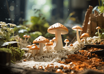 Growing Mushrooms on Sawdust