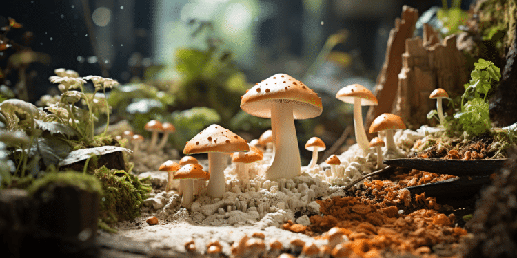 Growing Mushrooms on Sawdust